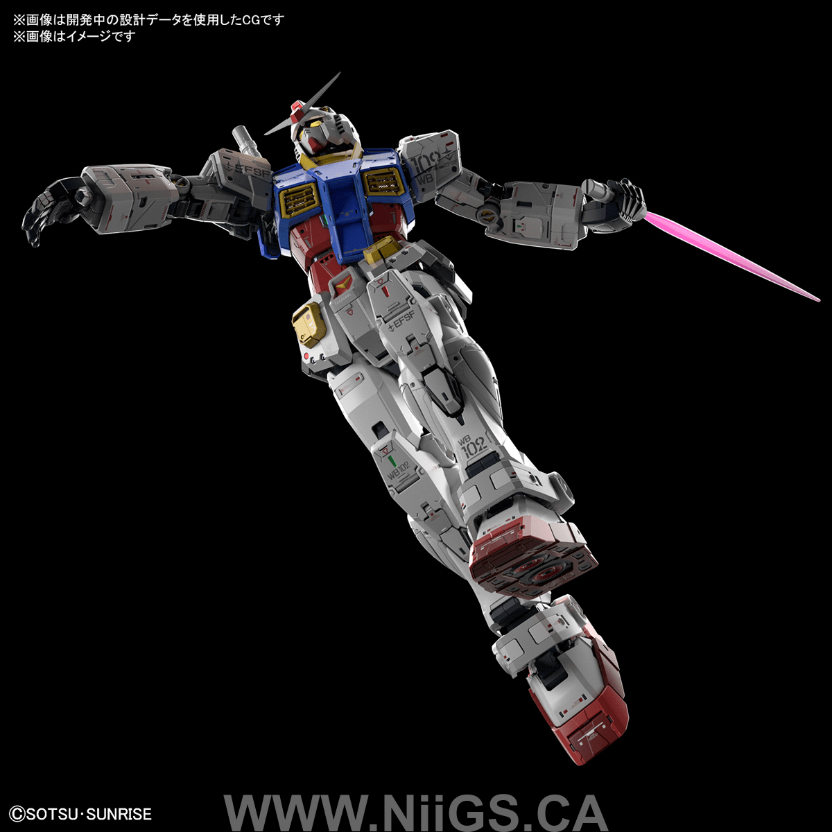 BANDAI HOBBY PG UNLEASHED 1/60 RX-78-2 GUNDAM