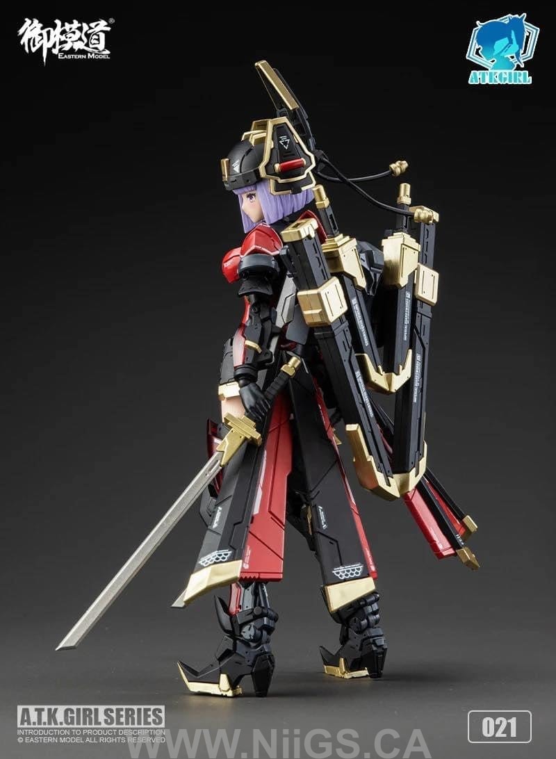 E-MODEL ATK GIRL Imperial Guard JW021 Model Kit