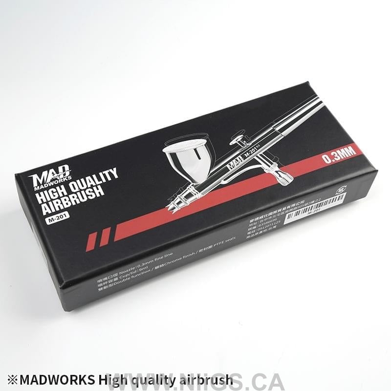MADWORKS M201 HIGH QUALITY AIRBRUSH 0.3mm