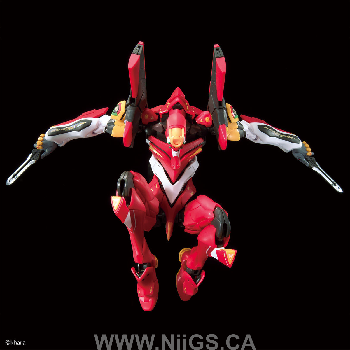 BANDAI Hobby RG Multipurpose Humanoid Decisive Weapon, Artificial Human Evangelion Production Model-02