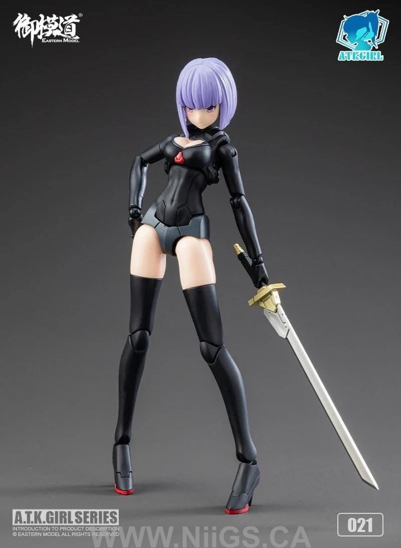 E-MODEL ATK GIRL Imperial Guard JW021 Model Kit