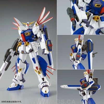 LIMITED Premium Bandai MG 1/100 MISSION PACK R-TYPE & V-TYPE for GUNDAM F90