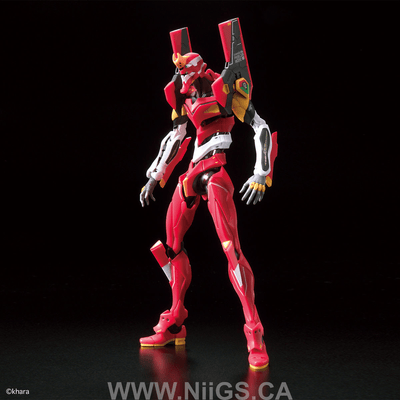 BANDAI Hobby RG Multipurpose Humanoid Decisive Weapon, Artificial Human Evangelion Production Model-02