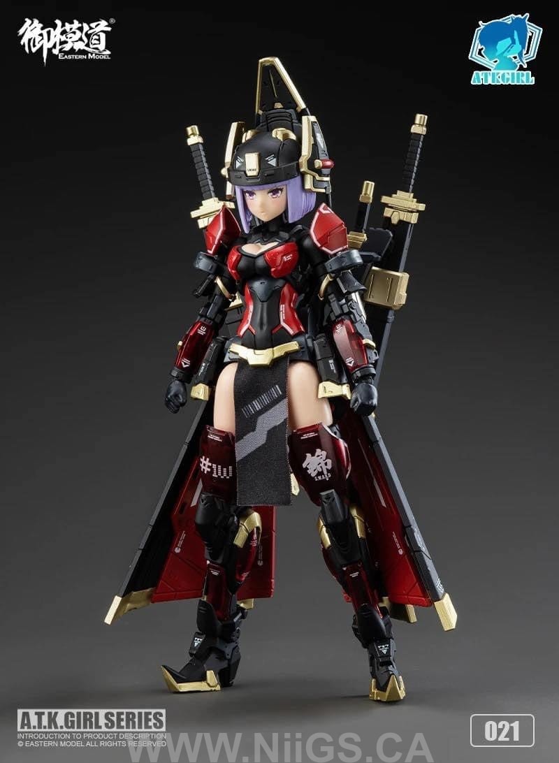 E-MODEL ATK GIRL Imperial Guard JW021 Model Kit