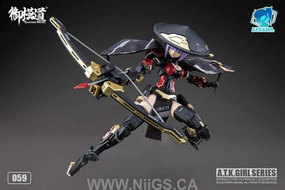 E-MODEL ATK GIRL Imperial Guard JW059 Model Kit