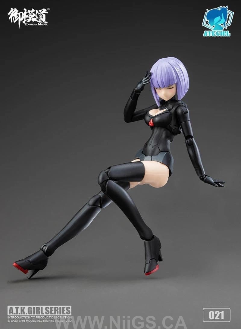 E-MODEL ATK GIRL Imperial Guard JW021 Model Kit