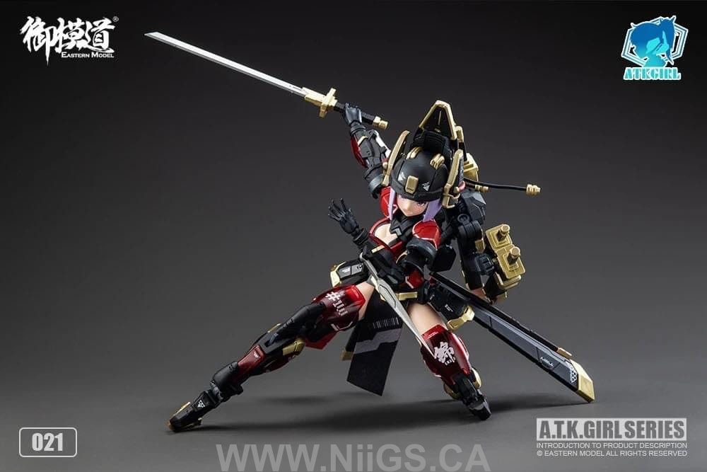 E-MODEL ATK GIRL Imperial Guard JW021 Model Kit