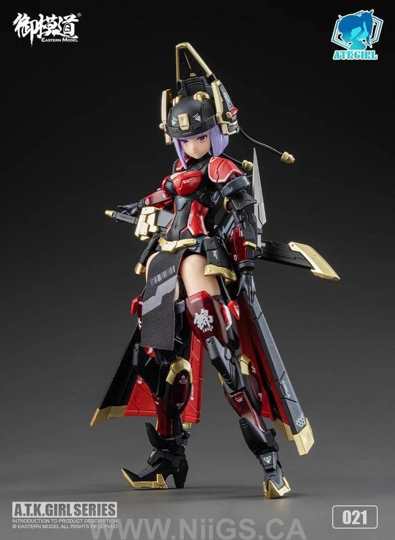 E-MODEL ATK GIRL Imperial Guard JW021 Model Kit