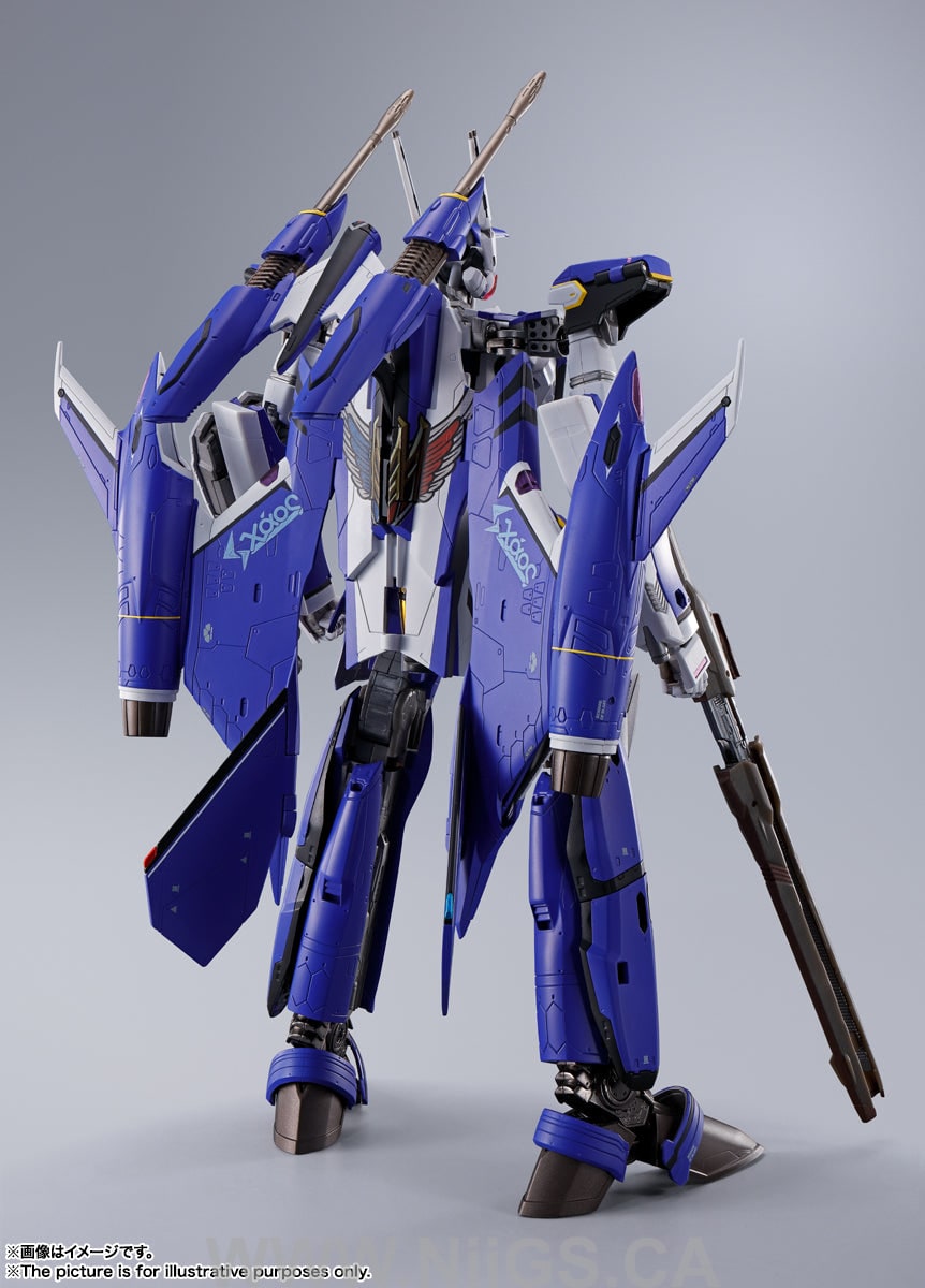 Bandai Spirits DX Chogokin YF-29Durandal Valkirie (Maximilian Jenius Use) Full Set Pack "Macross Δ Movie: Absolute Live!!!!!!"