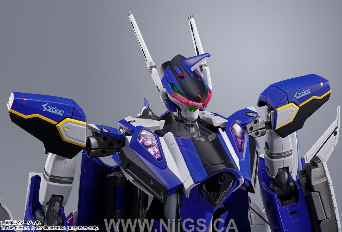 Bandai Spirits DX Chogokin YF-29Durandal Valkirie (Maximilian Jenius Use) Full Set Pack "Macross Δ Movie: Absolute Live!!!!!!"