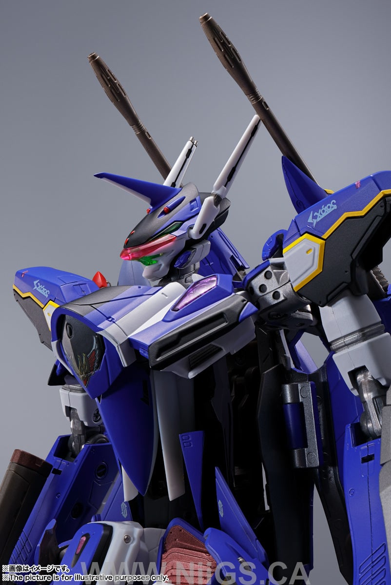 Bandai Spirits DX Chogokin YF-29Durandal Valkirie (Maximilian Jenius Use) Full Set Pack "Macross Δ Movie: Absolute Live!!!!!!"