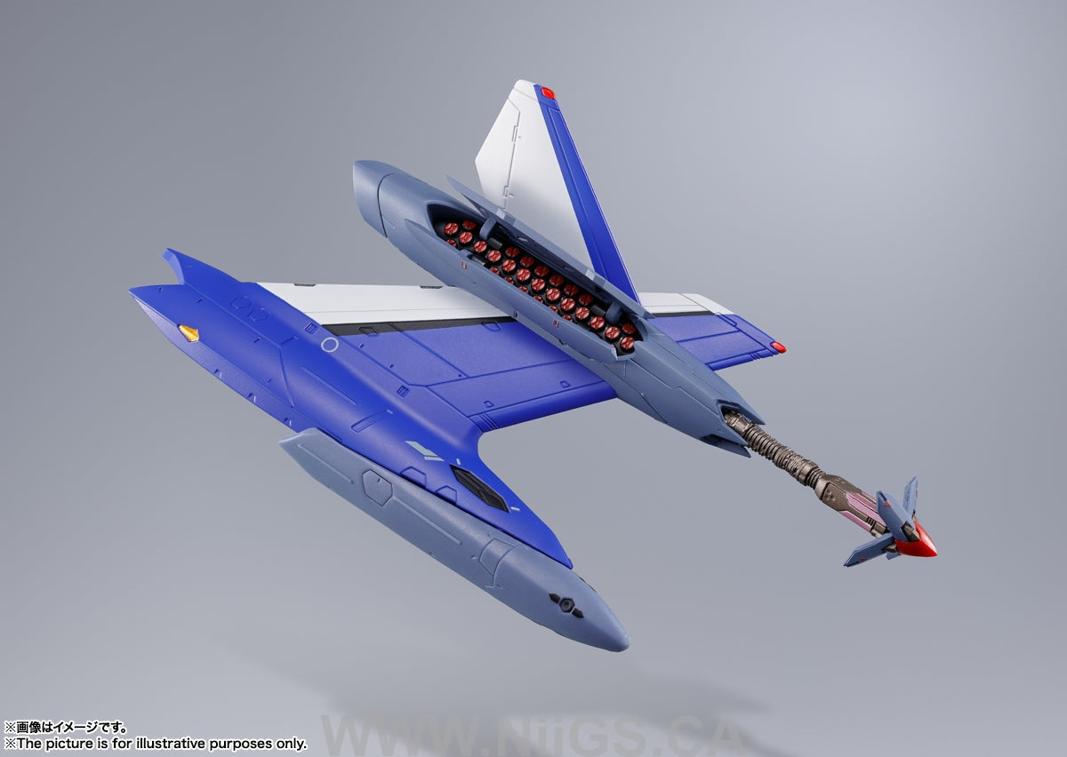 Bandai Spirits DX Chogokin YF-29Durandal Valkirie (Maximilian Jenius Use) Full Set Pack "Macross Δ Movie: Absolute Live!!!!!!"