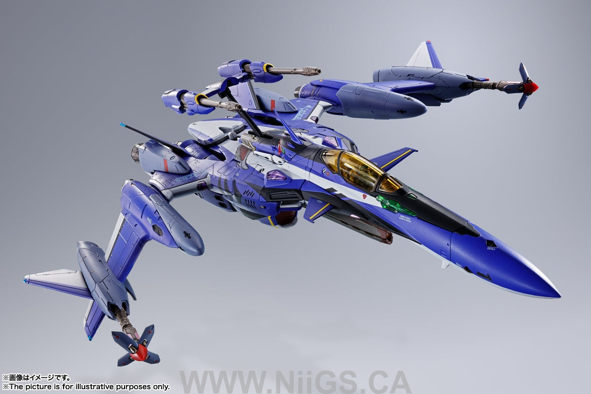 Bandai Spirits DX Chogokin YF-29Durandal Valkirie (Maximilian Jenius Use) Full Set Pack "Macross Δ Movie: Absolute Live!!!!!!"