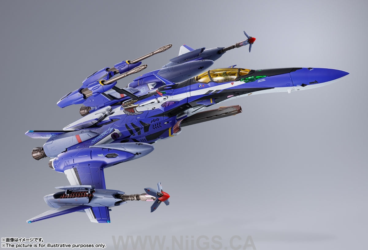 Bandai Spirits DX Chogokin YF-29Durandal Valkirie (Maximilian Jenius Use) Full Set Pack "Macross Δ Movie: Absolute Live!!!!!!"