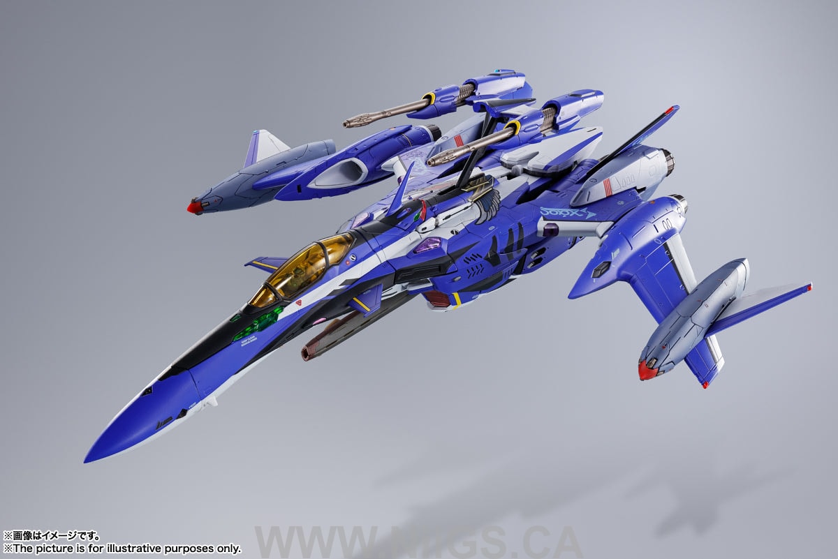 Bandai Spirits DX Chogokin YF-29Durandal Valkirie (Maximilian Jenius Use) Full Set Pack "Macross Δ Movie: Absolute Live!!!!!!"