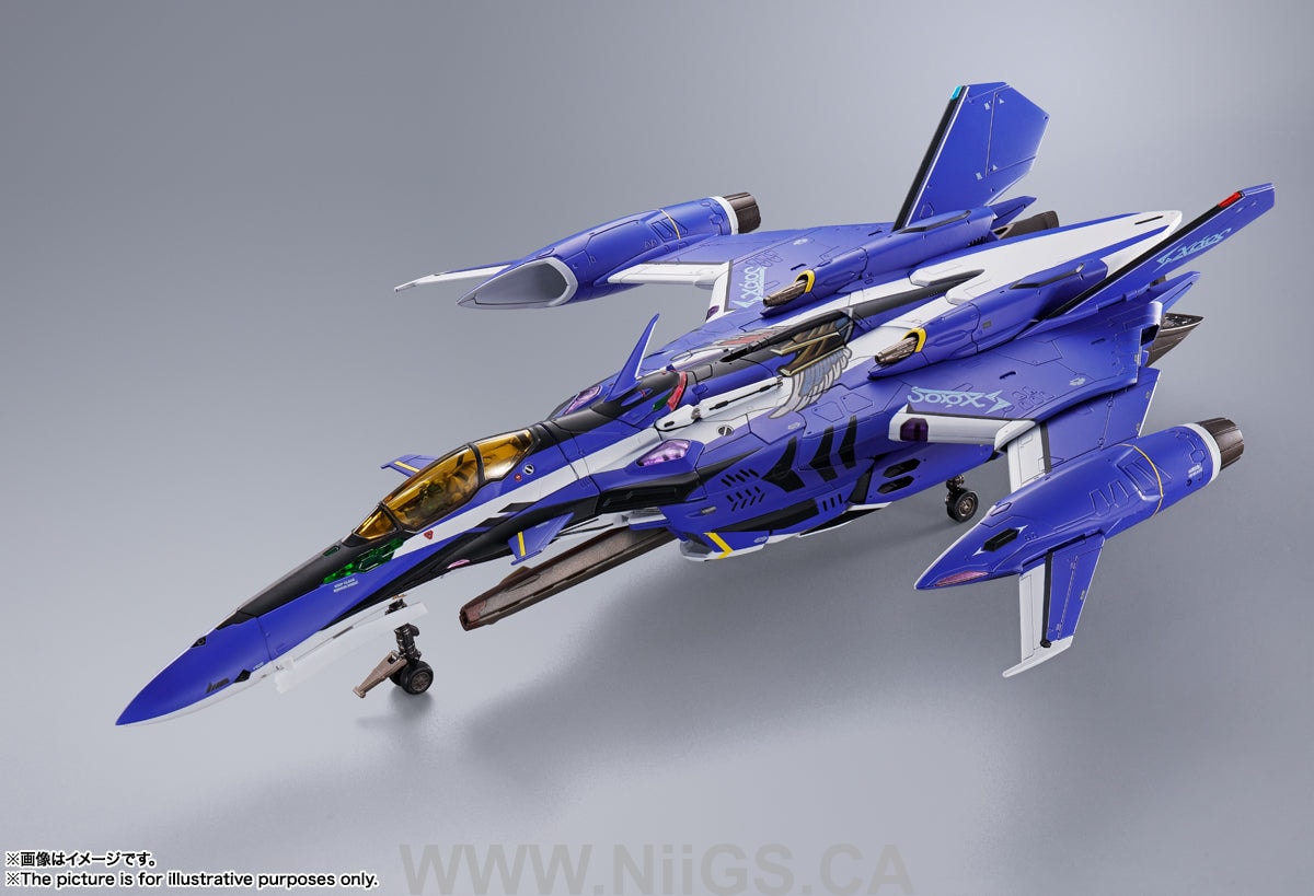 Bandai Spirits DX Chogokin YF-29Durandal Valkirie (Maximilian Jenius Use) Full Set Pack "Macross Δ Movie: Absolute Live!!!!!!"