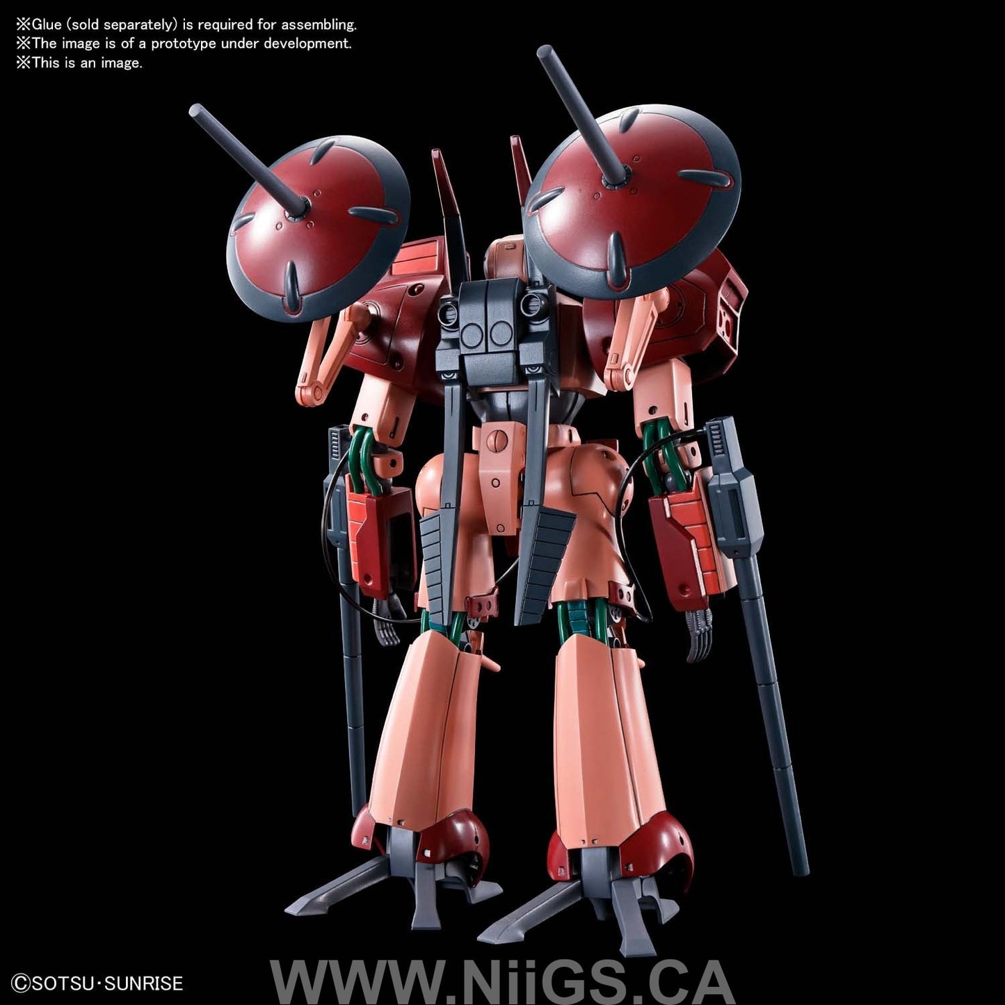 BANDAI 1/144 A-CLASS HEAVY METAL SET