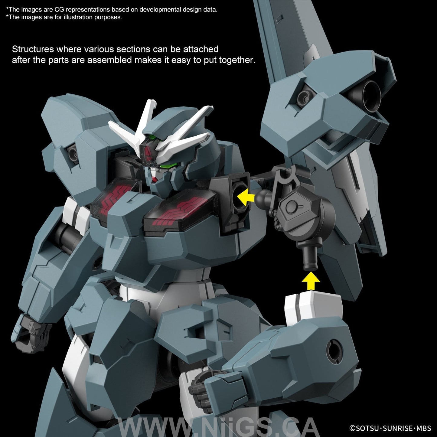 HG 1/144 GUNDAM LFRITH UR