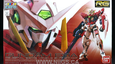 LIMITED RG 1/144 GUNDAM EXIA TRANS-AM CLEAR VER.