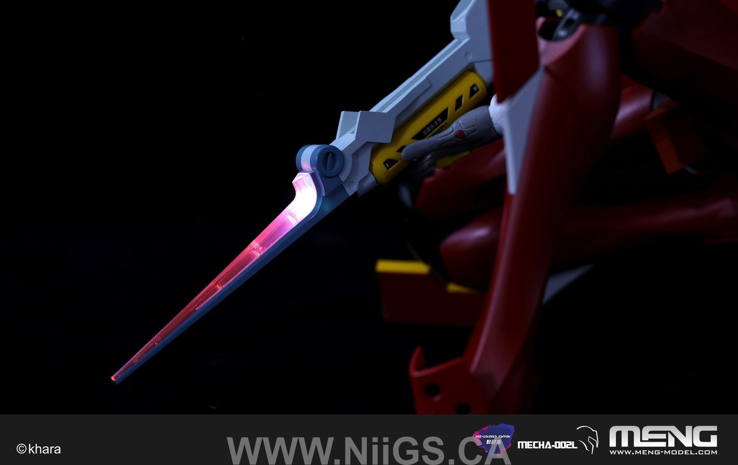 Meng MULTIPURPOSE HUMANOID DECISIVE WEAPON, ARTIFICIAL HUMAN EVANGELION PRODUCTION MODEL-02 (PRE-COLORED EDITION)