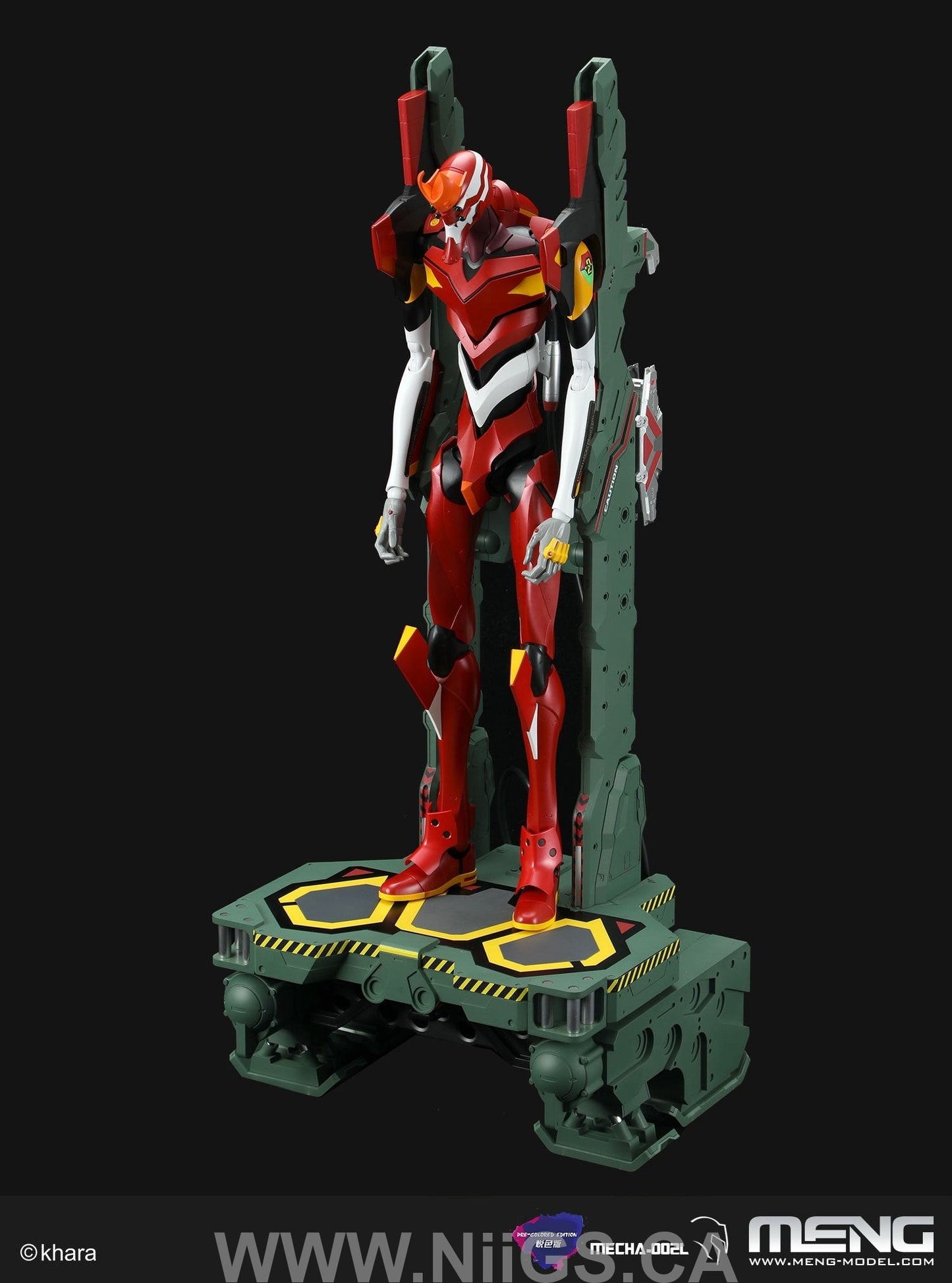 Meng MULTIPURPOSE HUMANOID DECISIVE WEAPON, ARTIFICIAL HUMAN EVANGELION PRODUCTION MODEL-02 (PRE-COLORED EDITION)