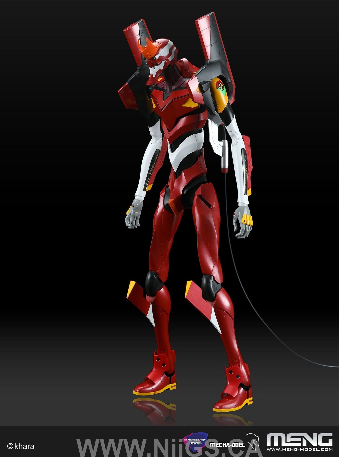 Meng MULTIPURPOSE HUMANOID DECISIVE WEAPON, ARTIFICIAL HUMAN EVANGELION PRODUCTION MODEL-02 (PRE-COLORED EDITION)