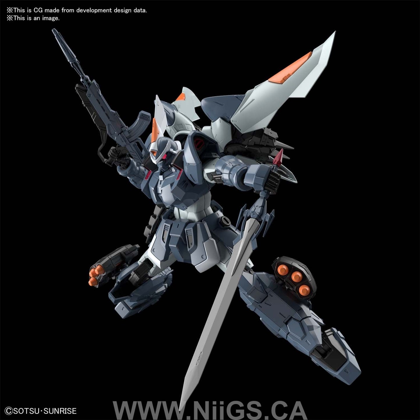 BANDAI Hobby MG 1/100 MOBILE GINN