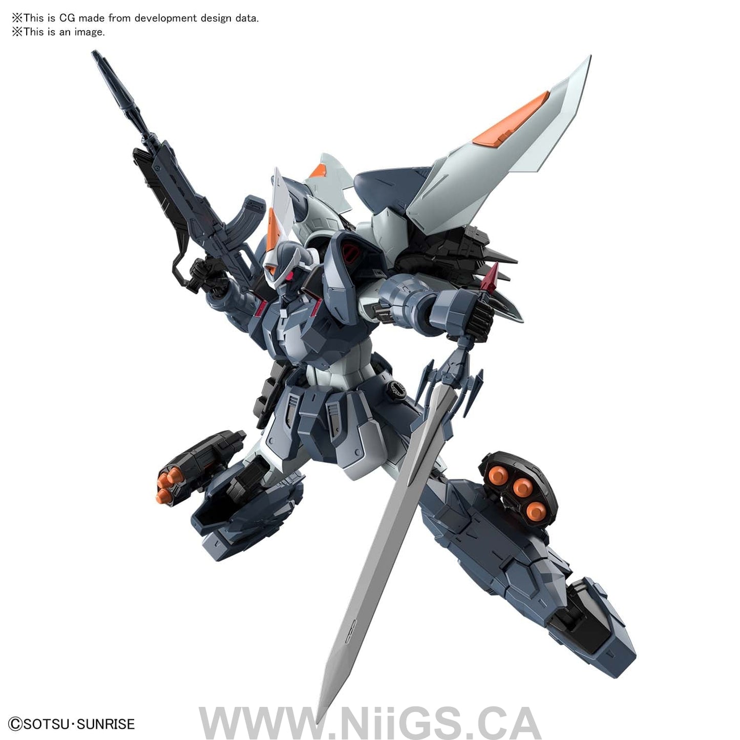 BANDAI Hobby MG 1/100 MOBILE GINN