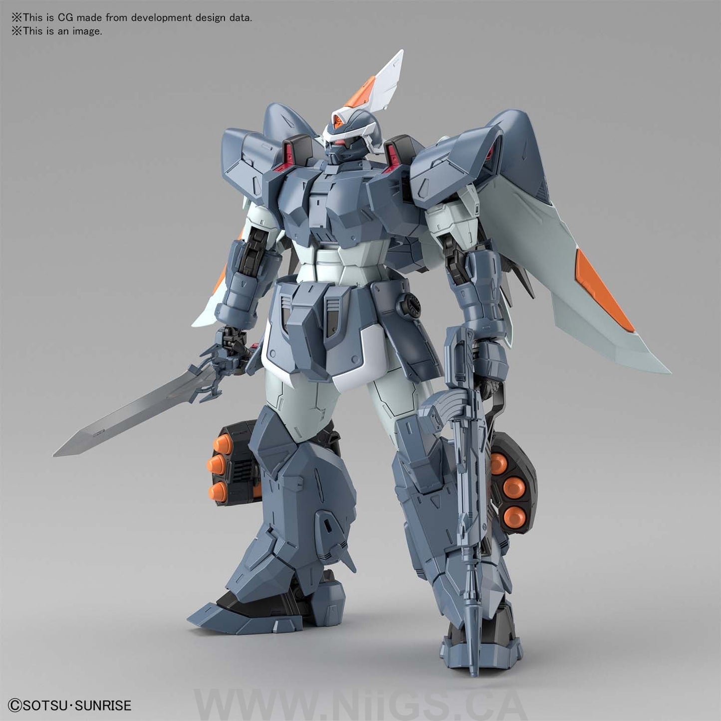 BANDAI Hobby MG 1/100 MOBILE GINN