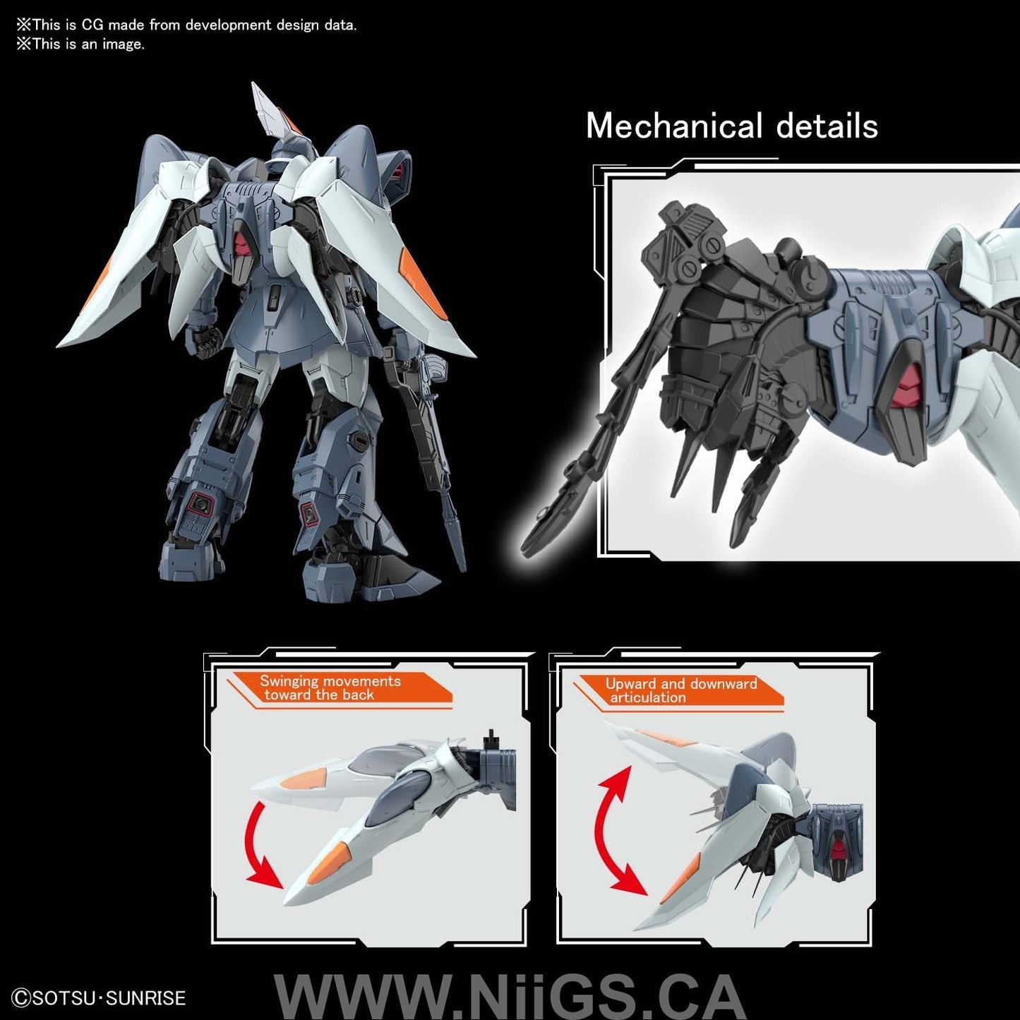 BANDAI Hobby MG 1/100 MOBILE GINN