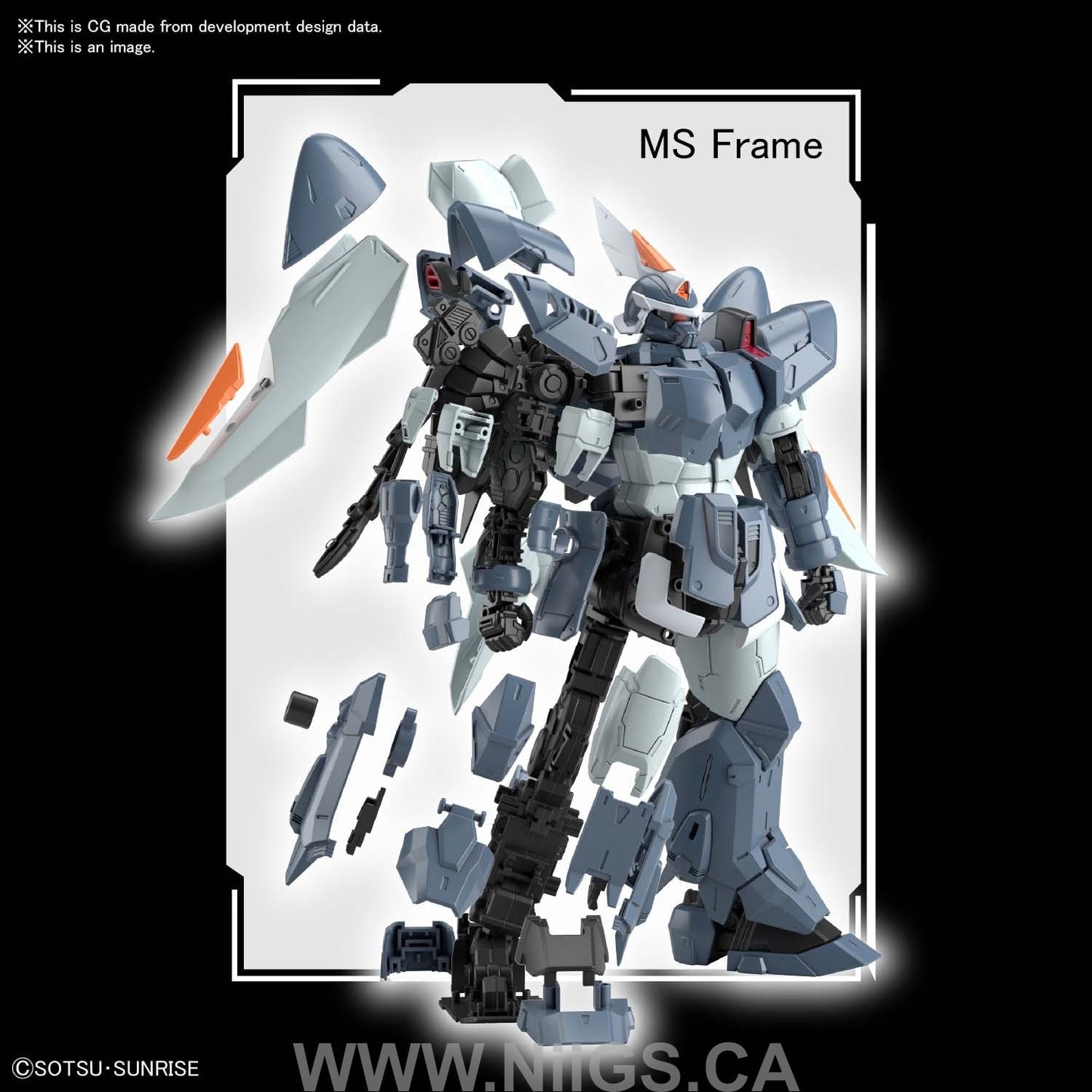 BANDAI Hobby MG 1/100 MOBILE GINN