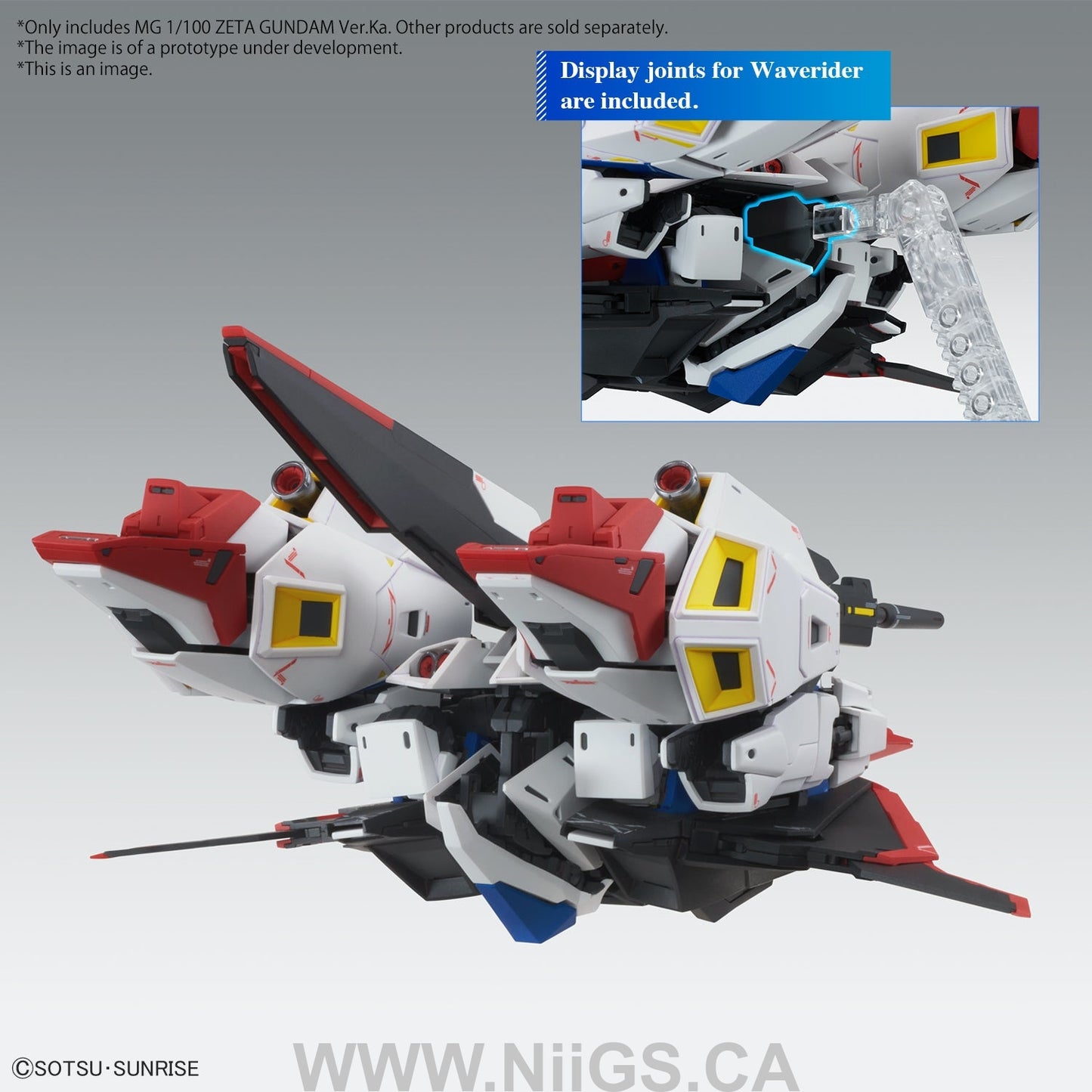 BANDAI HOBBY MG 1/100 ZETA GUNDAM Ver.Ka
