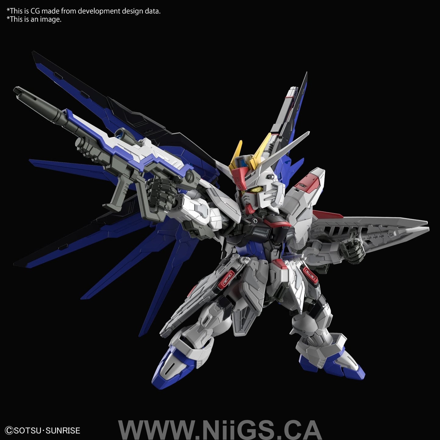 BANDAI Hobby MGSD FREEDOM GUNDAM