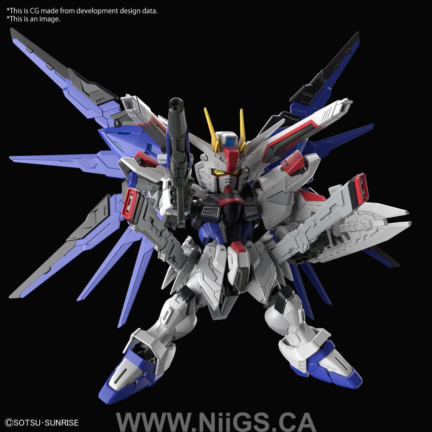 BANDAI Hobby MGSD FREEDOM GUNDAM