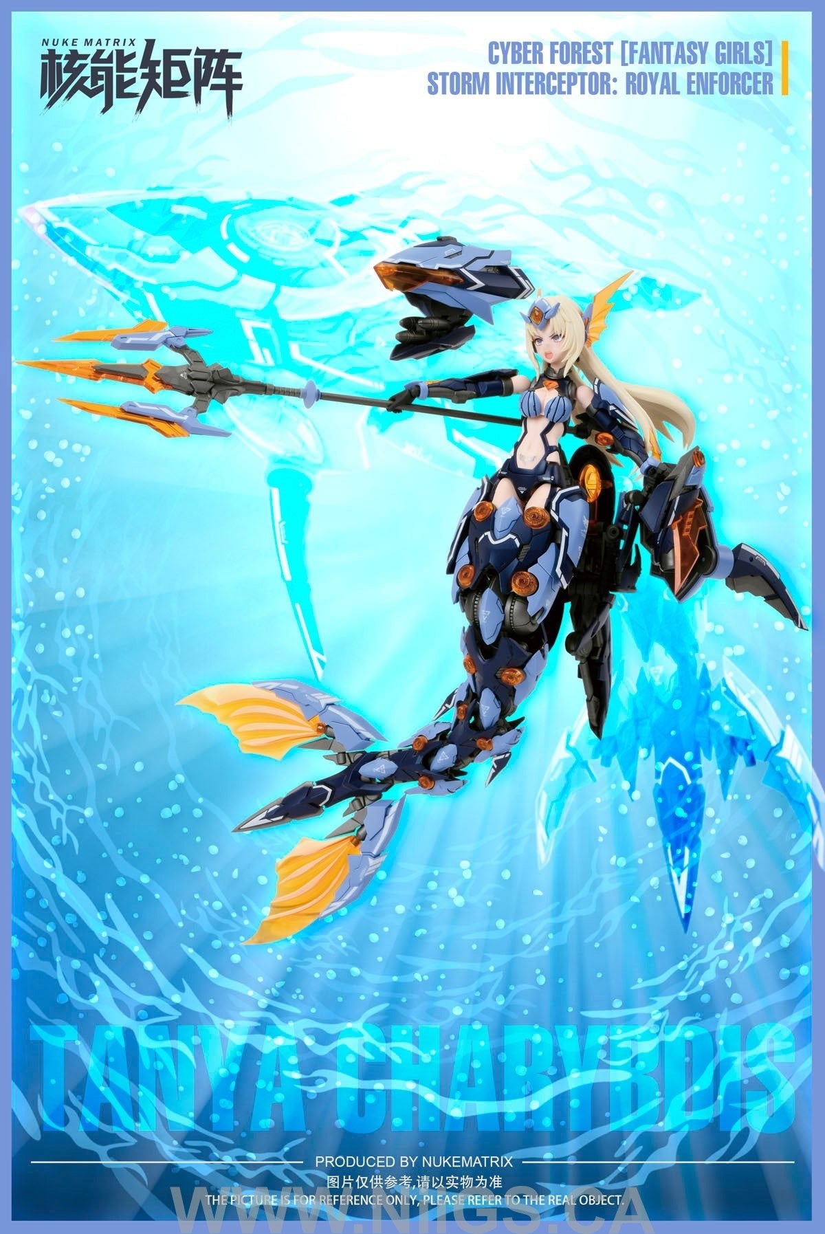 Nuke Matrix Cyber Forest Fantasy Girls Storm Interceptor: Royal Enforcer