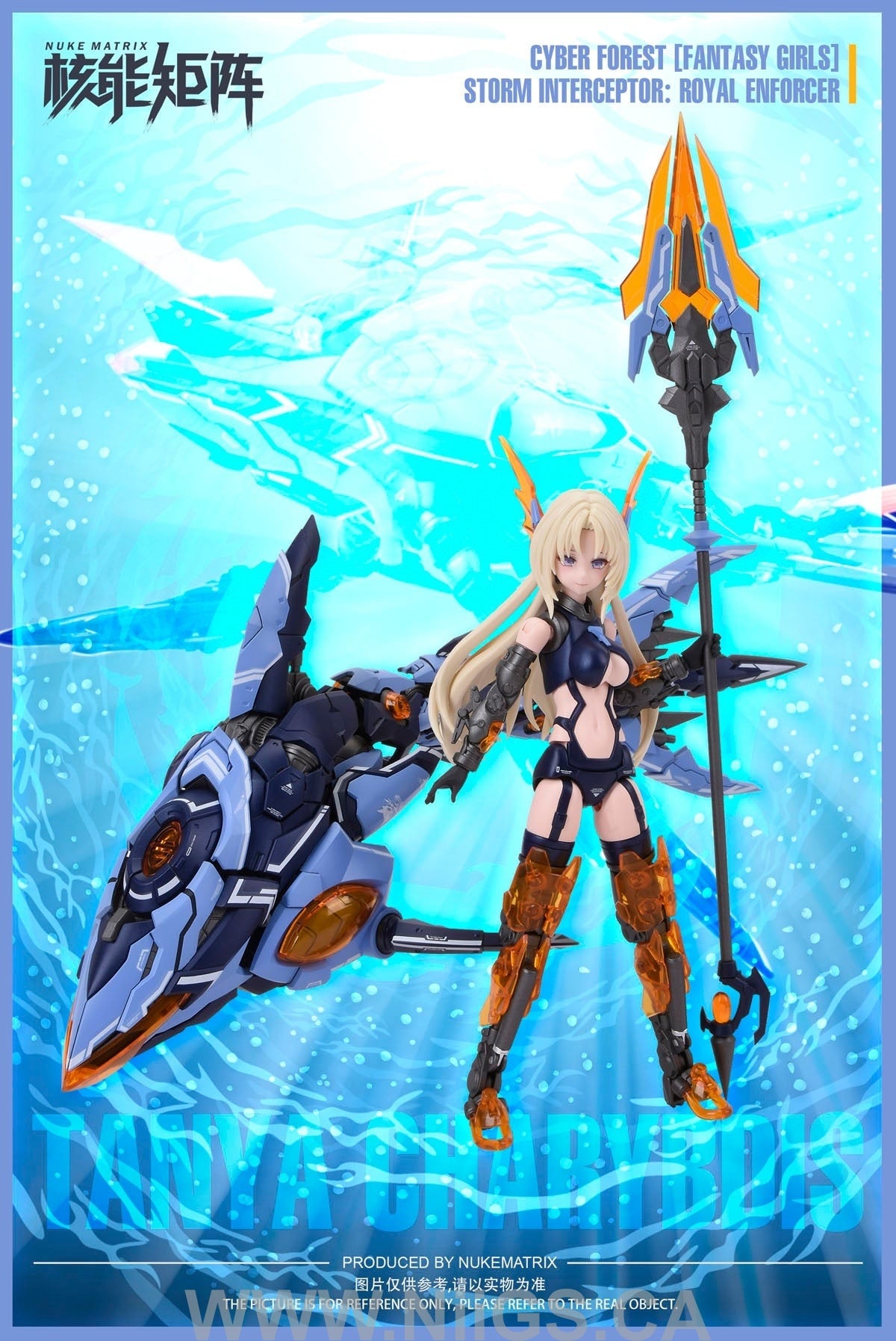 Nuke Matrix Cyber Forest Fantasy Girls Storm Interceptor: Royal Enforcer