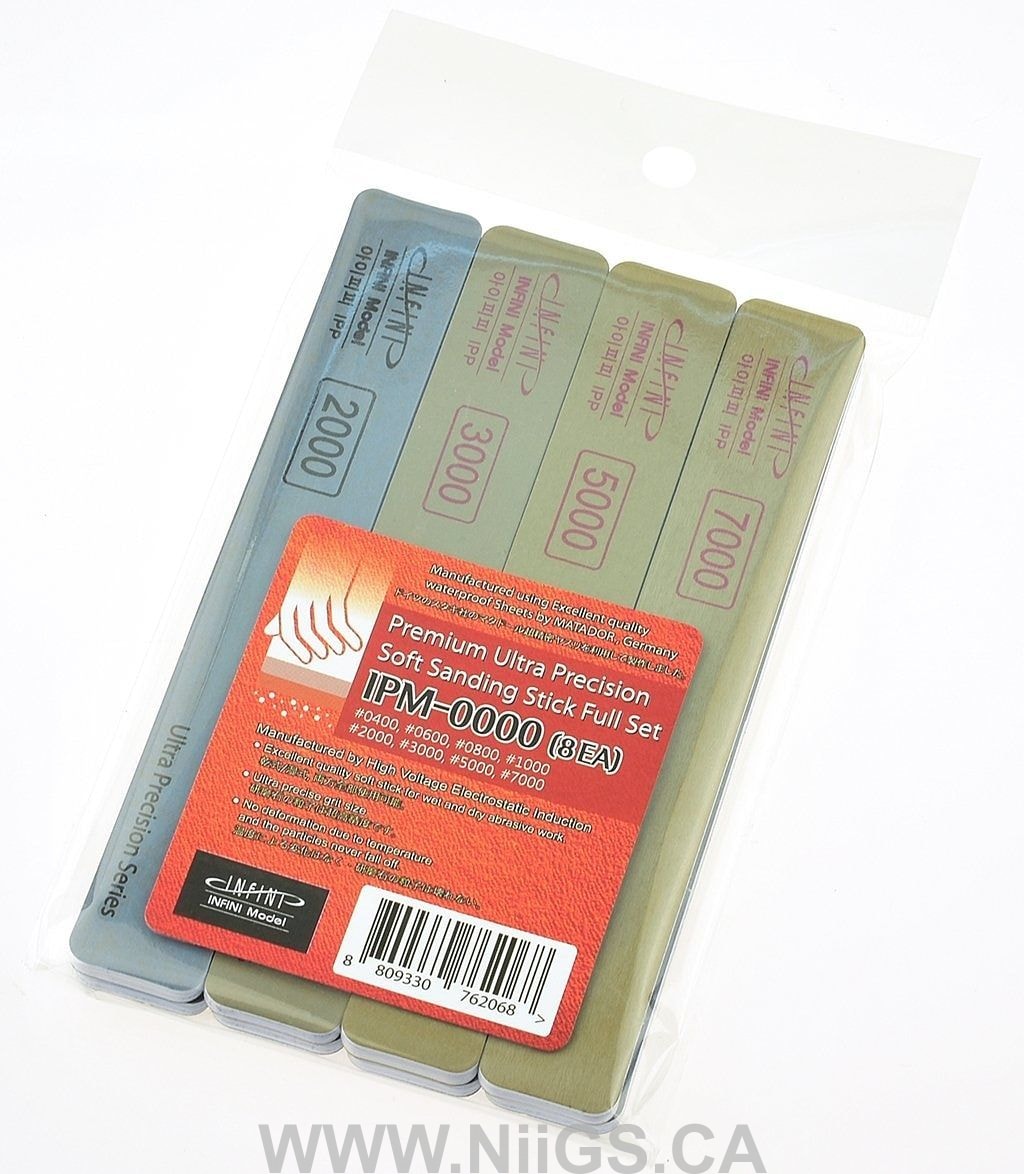 INFINI PREMIUM ULTRA PRECISION SOFT SANDING STICK FULL SET