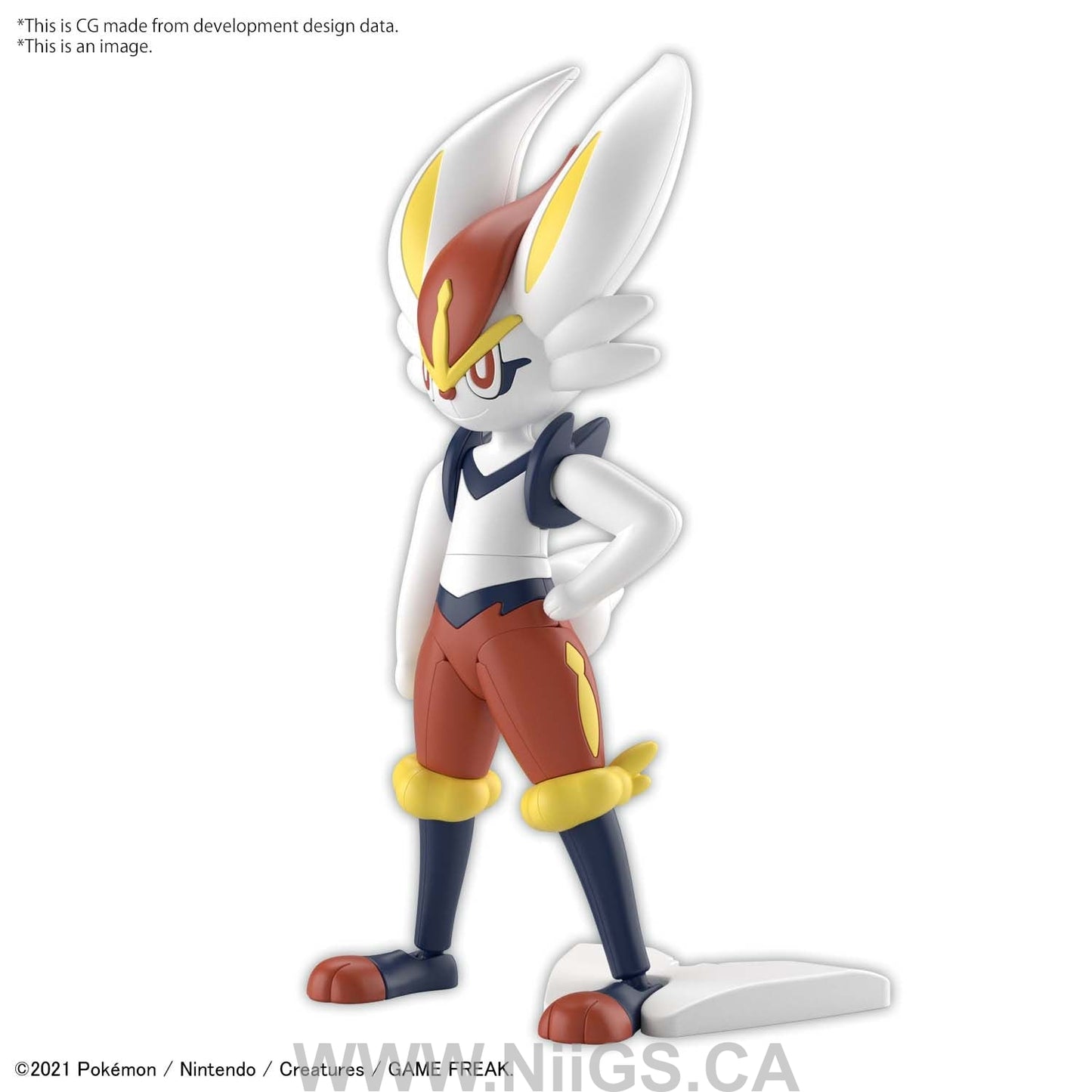 BANDAI Hobby Pokemon Model Kit CINDERACE