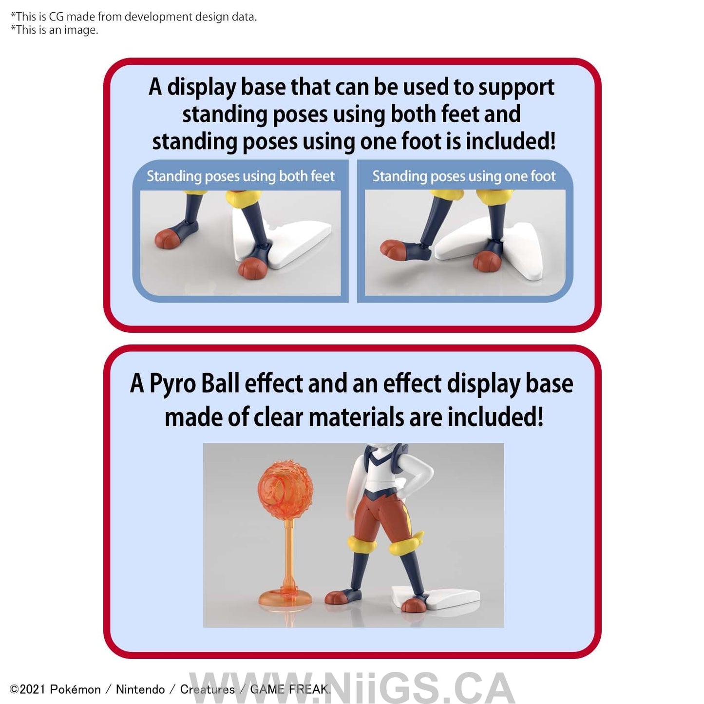 BANDAI Hobby Pokemon Model Kit CINDERACE