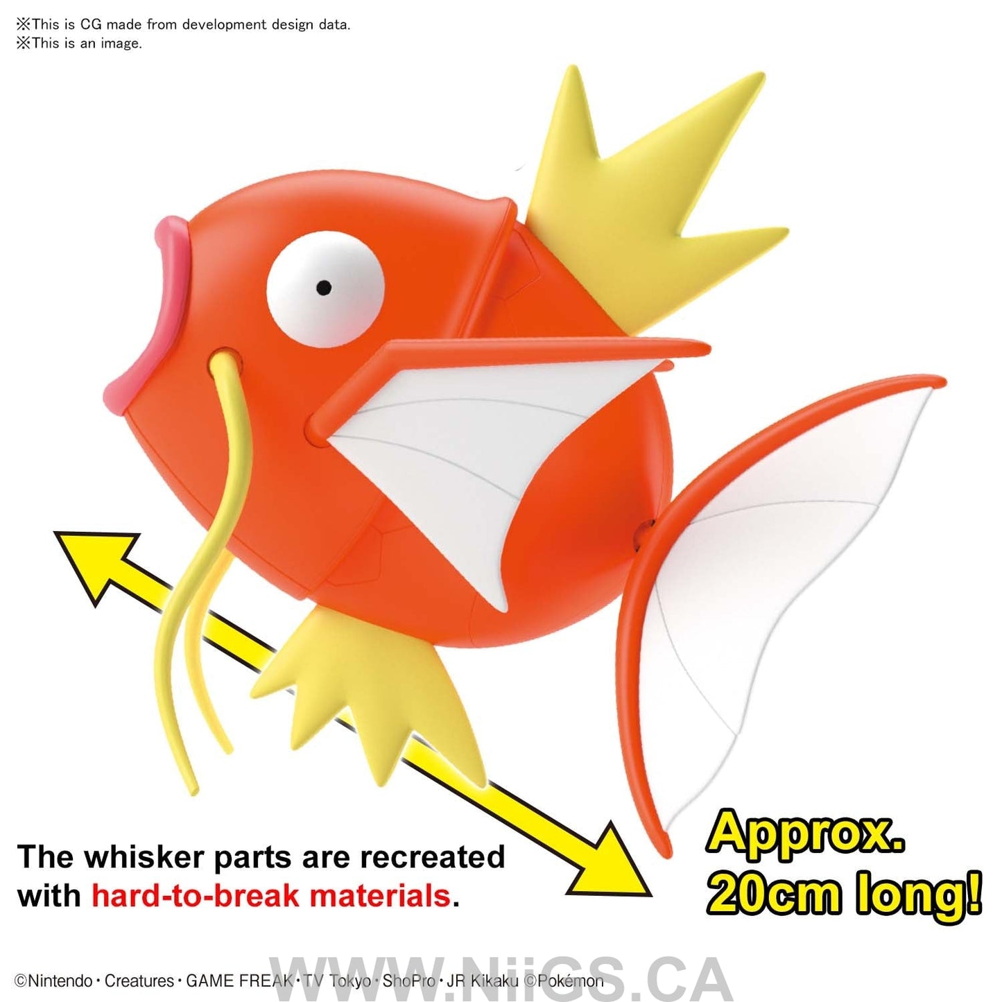 Pokemon Model Kit BIG 01 MAGIKARP
