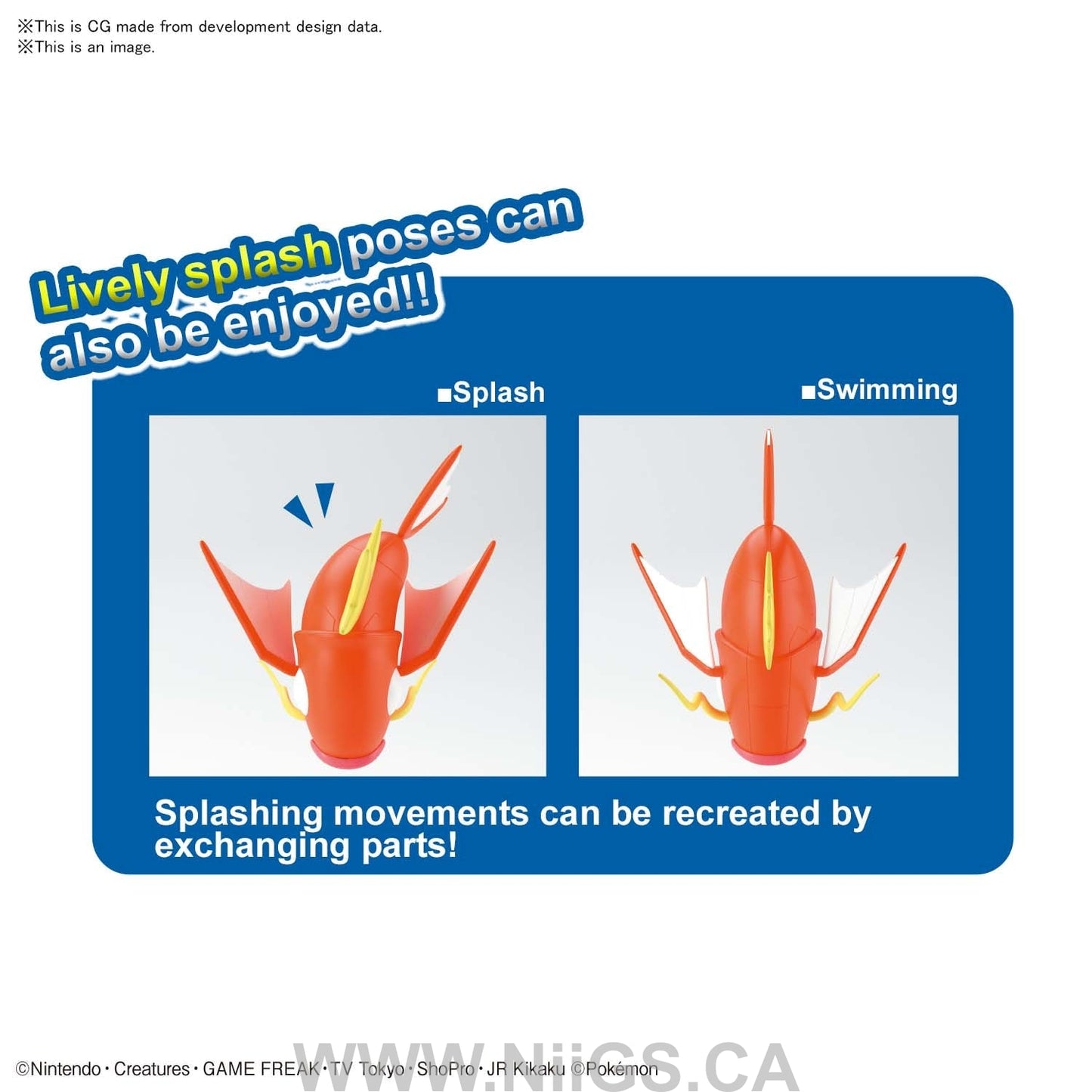 Pokemon Model Kit BIG 01 MAGIKARP