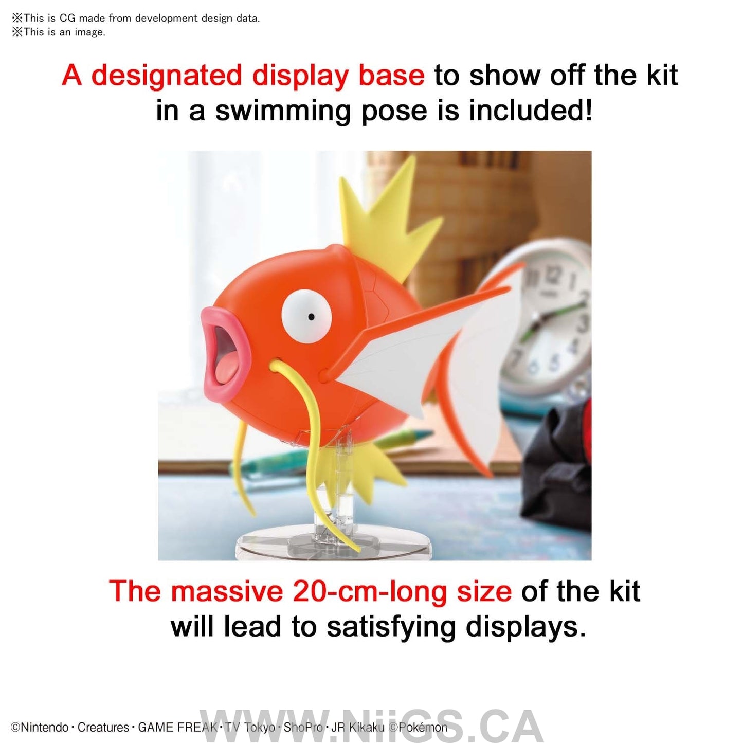 Pokemon Model Kit BIG 01 MAGIKARP