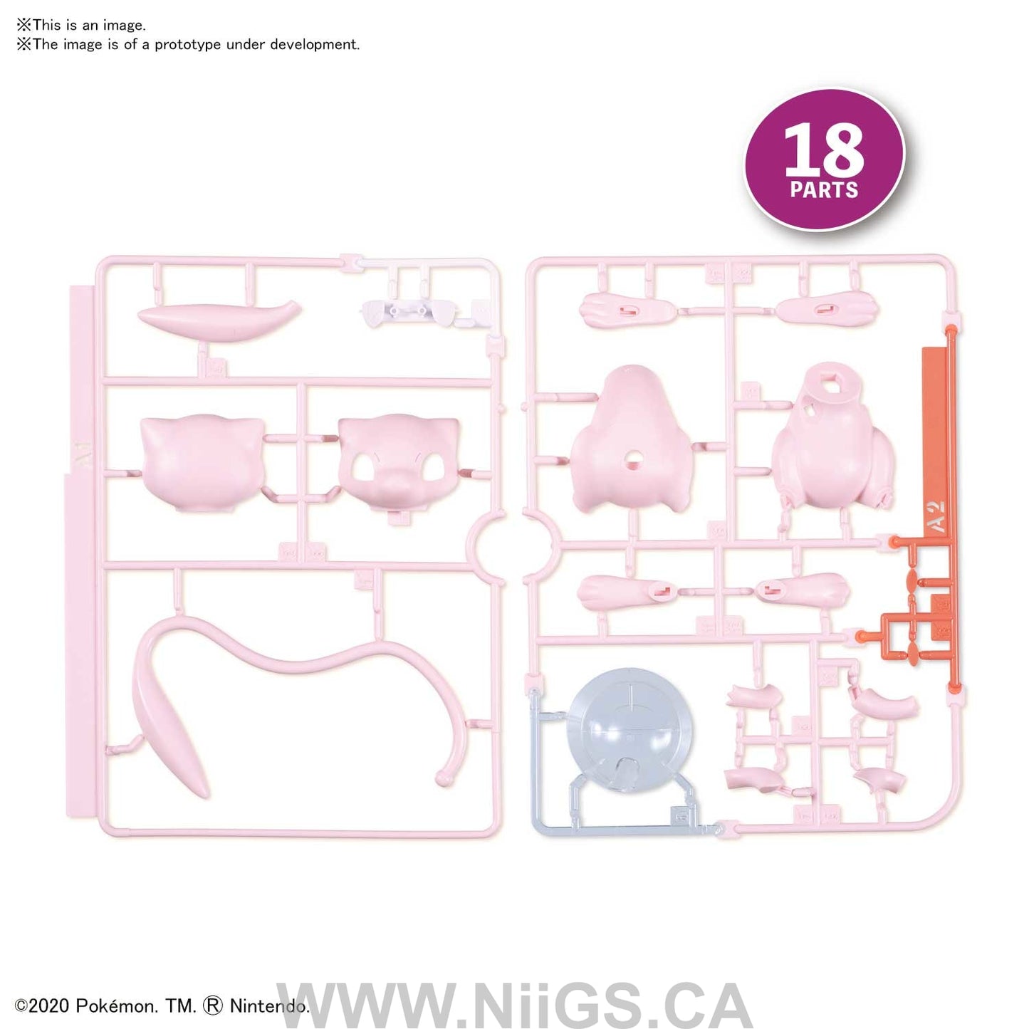 BANDAI HOBBY Pokemon Model Kit Quick!! 02 MEW