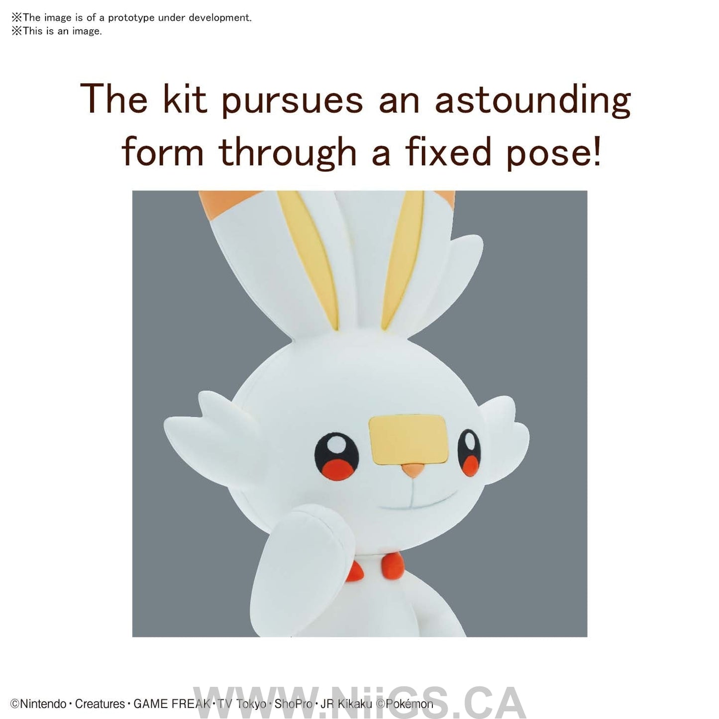 BANDAI HOBBY Pokemon Model Kit Quick!! 05 SCORBUNNY
