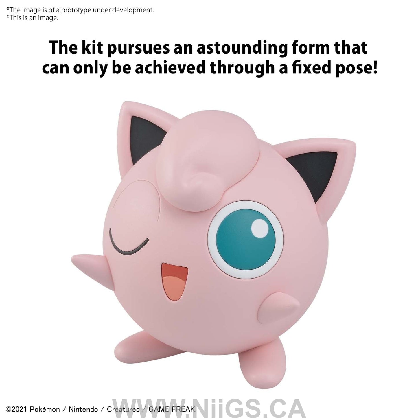 BANDAI Hobby Pokemon Model Kit QUICK!! 09 JIGGLYPUFF