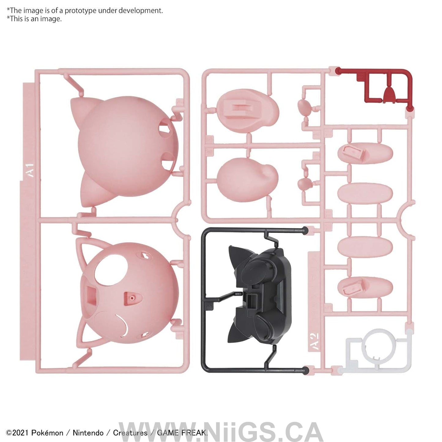 BANDAI Hobby Pokemon Model Kit QUICK!! 09 JIGGLYPUFF
