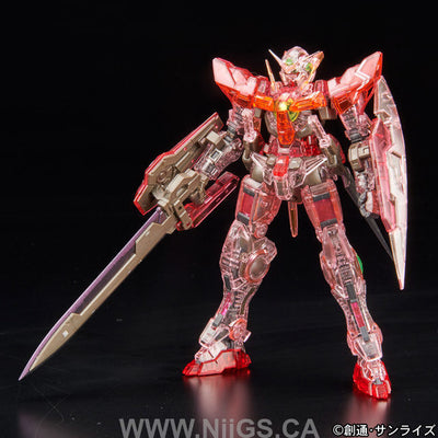 LIMITED RG 1/144 GUNDAM EXIA TRANS-AM CLEAR VER.