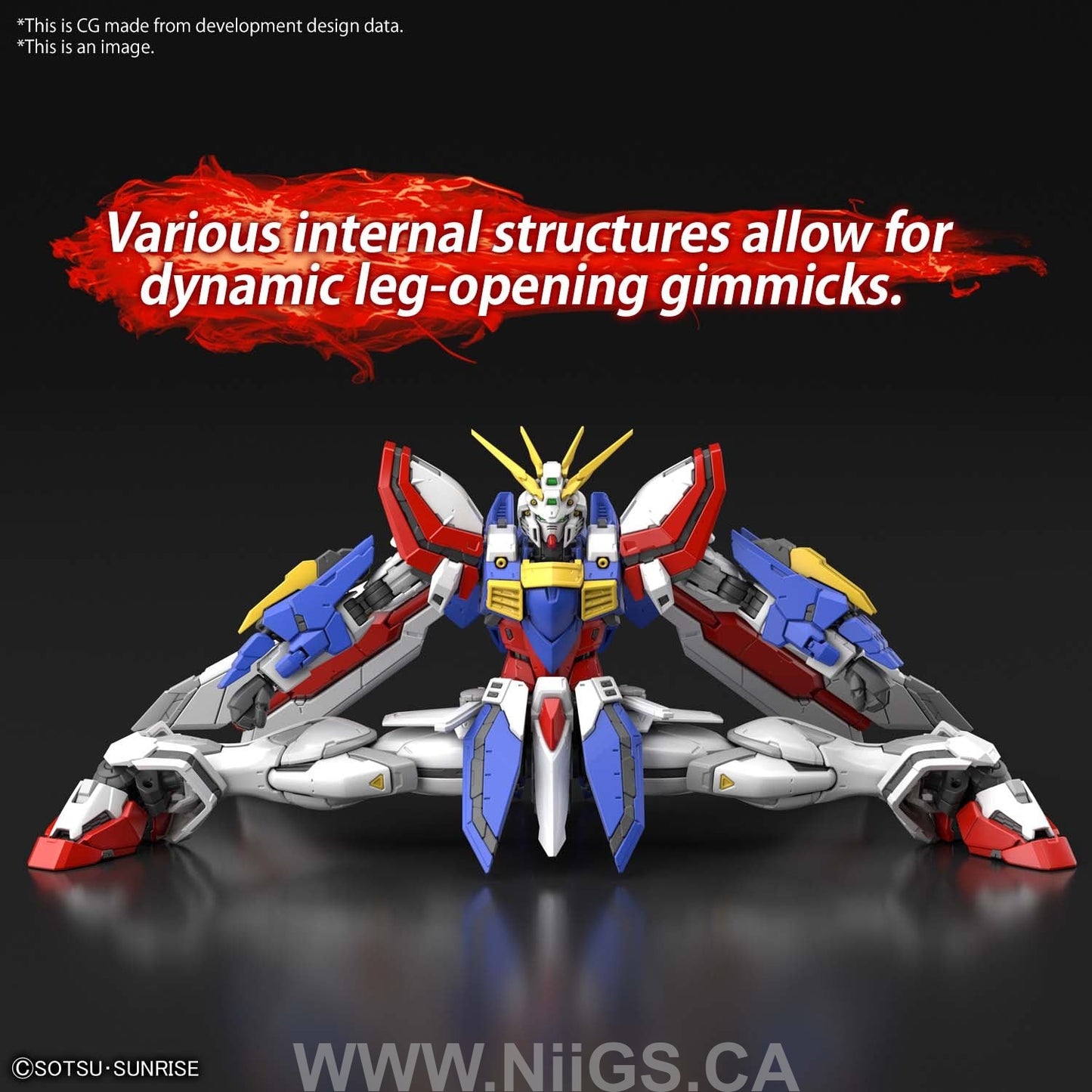 BANDAI Hobby RG 1/144 #37 GOD GUNDAM