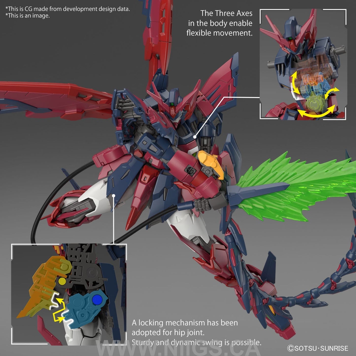 BANDAI Hobby RG 1/144 #38 GUNDAM EPYON