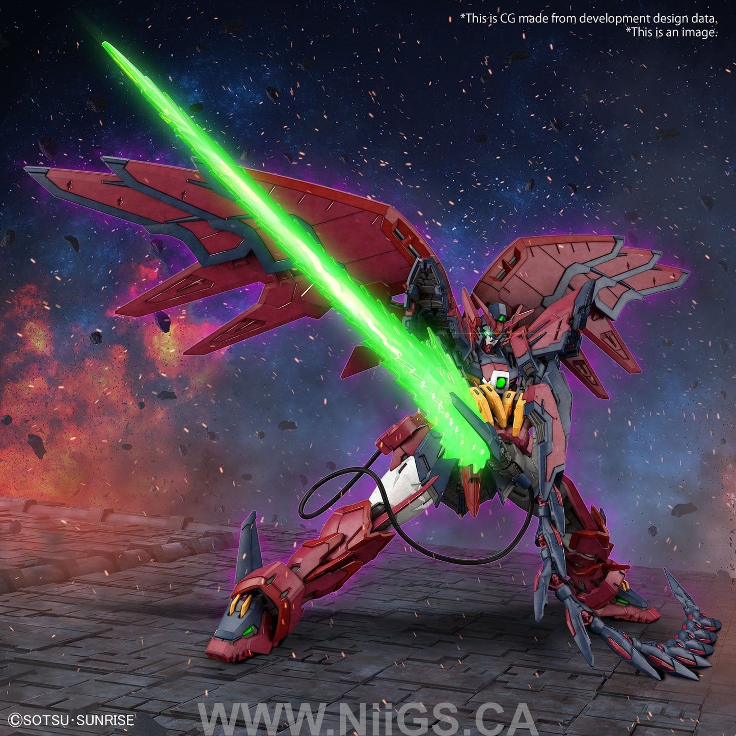 BANDAI Hobby RG 1/144 #38 GUNDAM EPYON
